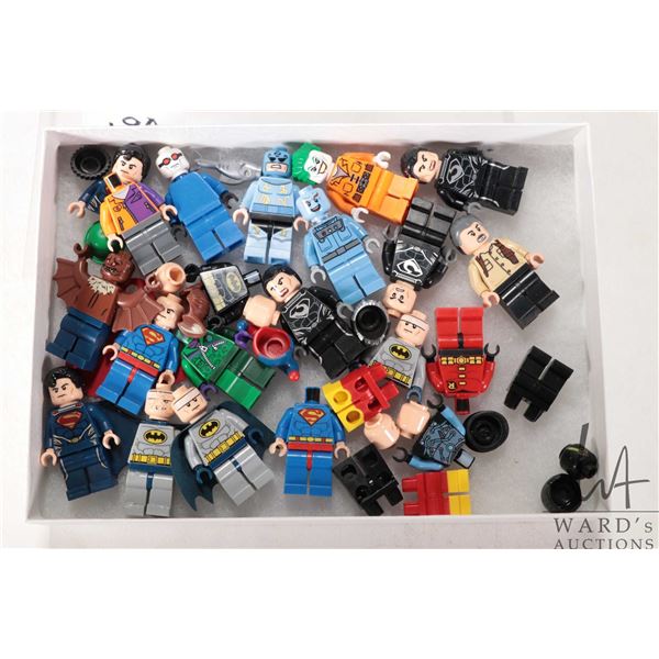 Selection of DC Minifigures including Zodiac Master, Superman, Batman, Joker etc.