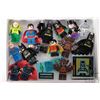 Image 1 : Selection of DC Minifigures including Superman, Lex Luther, Batman, the Penguin, Robin, Man Bat etc.