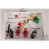 Image 1 : Selection of Lego Ninjago Minifigures including Kai Rebooted, Techno Robe Lloyd, Zane ZX, General Cr