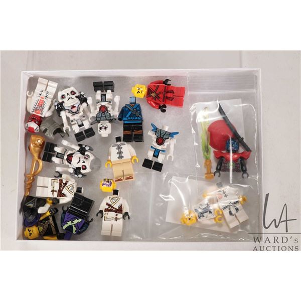 Selection of Ninjago Minifigures including Kruncha, Kai, Snappa etc.