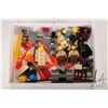 Image 1 : Selection of vintage Star Wars Minifigures including Obi Wan, Qui-Gon Jinn, Darth Maul, Padme, Sebul
