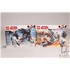 Image 1 : Two Lego- Star Wars building kits including "First Order Specialists Battle Pack" no. 75197 and "Jed