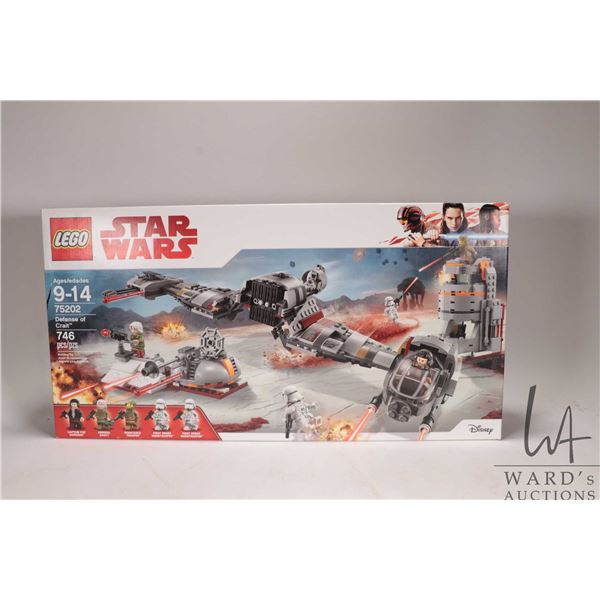 Lego- Star Wars "Defense of Crait" no. 75202. New in factory sealed box