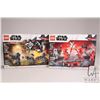 Image 1 : Two Lego- Star Wars building kits including "Inferno Squad Battle Pack" no. 75226 and "Elite Praetor