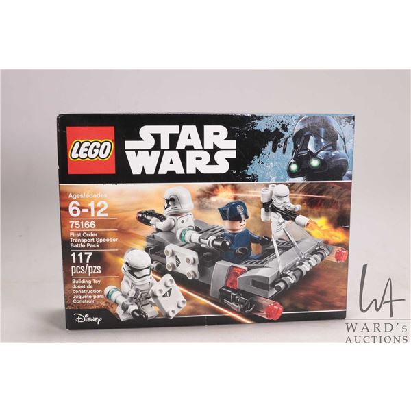 Lego- Star Wars " First Order Transport Speeder Battle Pack" no. 75166. New in factory sealed box.
