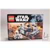 Image 1 : Lego- Star Wars " First Order Transport Speeder Battle Pack" no. 75166. New in factory sealed box.