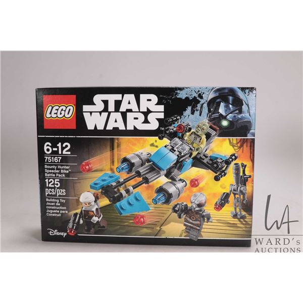 Lego-Star Wars "Bounty Hunter Speeder Bike Battle Pack" no. 75167. New in factory sealed box.
