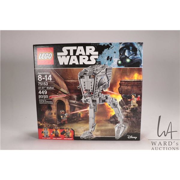 Lego- Star Wars "AT-ST Walker" no. 75153. New in factory sealed box.