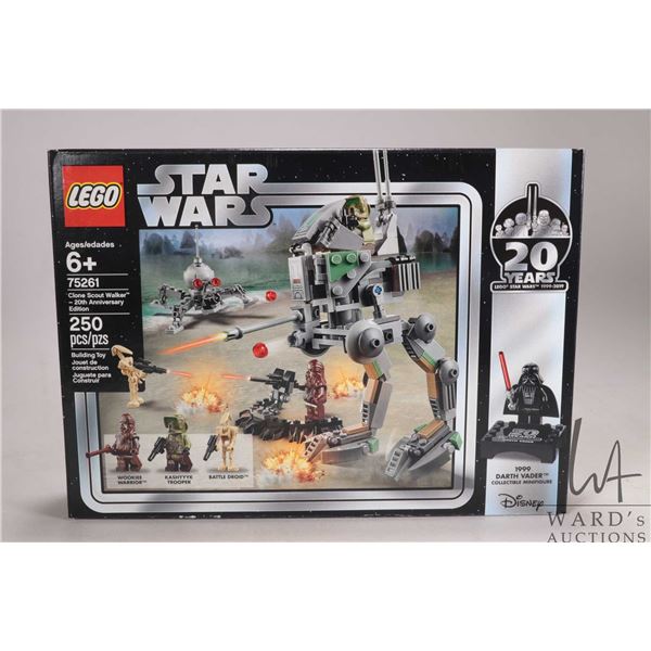Lego- Star Wars "Clone Scout Walker- 20th Anniversary Edition, no. 75261, new in factory sealed box
