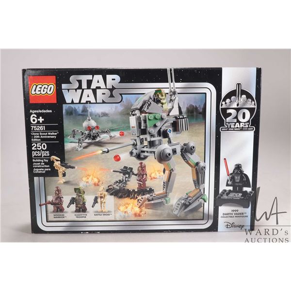 Lego- Star Wars "Clone Scout Walker- 20th Anniversary Edition, no. 75261, new in factory sealed box