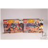 Image 1 : Two Lego- Star Wars building kits including "Senate Commando Troopers" no. 75088 and "Geonosis Troop