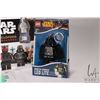Image 2 : Selection of Lego collectibles including Minifigure display board, Star Wars Giant Scenes set of 100