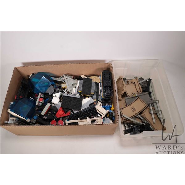 Large selection of Lego pre-built kits and bricks including Space Police, Lego Train pieces etc. Com
