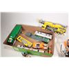 Image 2 : Selection of Lego City and Technics pre-built vehicle kits including boats and tanker trucks, crane 