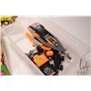 Image 4 : Selection of Lego City and Technics pre-built vehicle kits including boats and tanker trucks, crane 