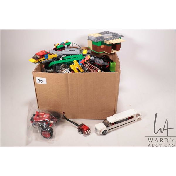 Large selection of Lego building bricks, may includes some pre-built kits but not guaranteed. Bid ac