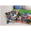 Image 2 : Large selection of Lego building bricks, may includes some pre-built kits but not guaranteed. Bid ac