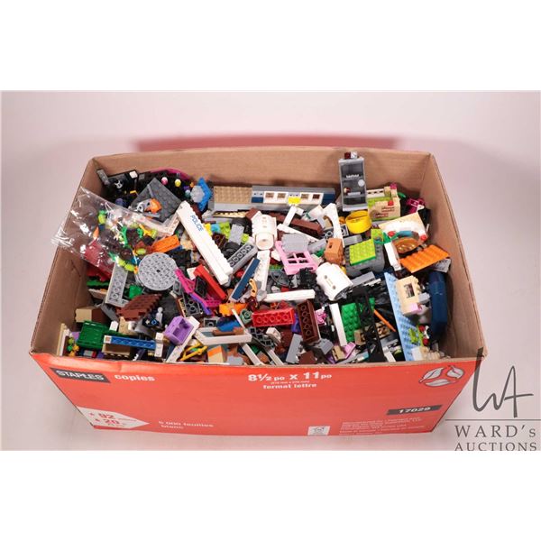 Large selection of Lego building bricks, may includes some pre-built kits but not guaranteed. Bid ac