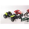 Image 3 : Selection of Lego Technics pre- built kits including Circut Shock Racer motorcycle no. 8422, Rally T