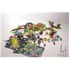 Image 1 : Selection of Lego-Galaxy squad pre-built kits including "Warp Stinger" no. 70702 and "Hive Crawler" 