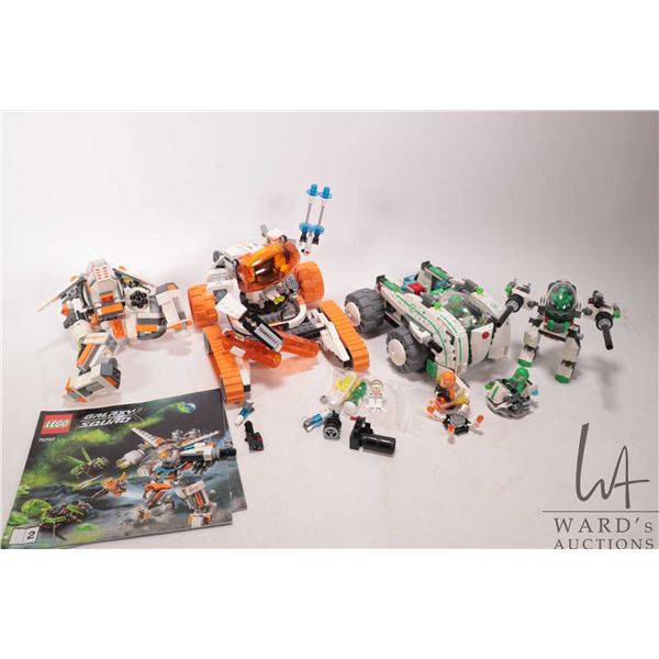 Selection of Lego- Mars Mission including "MT-51 Claw-Tank Ambush" no. 7697, "Galaxy Squad CLS-89 Er