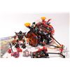 Image 2 : Selection of Lego pre-built kits including Nexo Knights "Jestro's Evil Mobile". Completeness not con