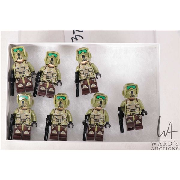Lego-Star Wars Minifigures including seven Kashyyk Clone Troopers