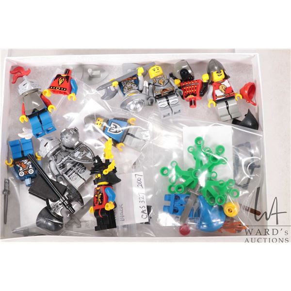 Lego Minifigures including Lion Knight, Dragon Knights etc.