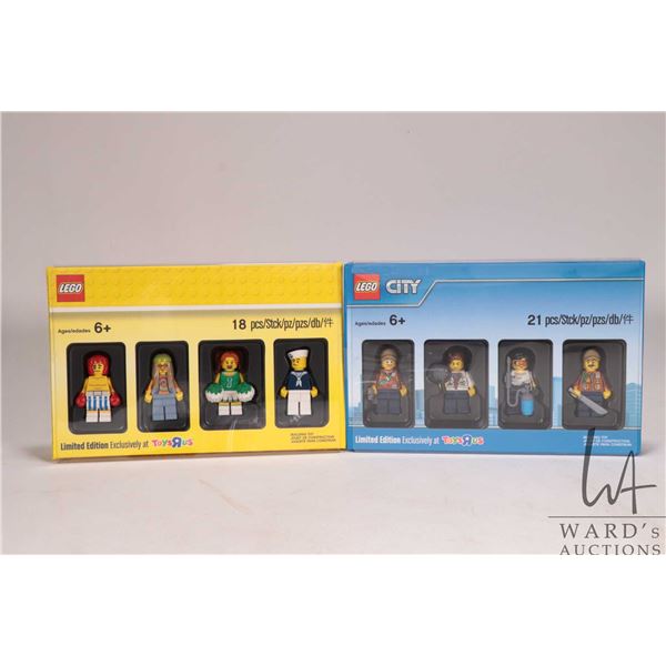 Lego City ToysRus series 3 and ToysRus series 4 collection of Minifigures