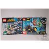 Image 1 : Lego- DC Comics Super Heroes "Clash of the Heroes" no. 76044 and "Batman vs. The Riddler Robbery" no