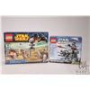 Image 1 : Two Lego-Star Wars building sets including "Utapau Troopers" no. 75036 and "AT-AT" no. 75075, both i