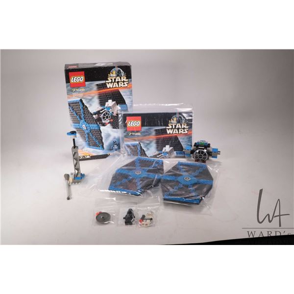 Lego- Star Wars "TIE Fighter" no. 7146. Pre-built kit, completeness not confirmed or guaranteed. Bid