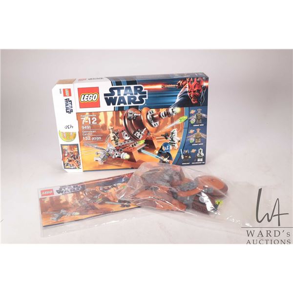 Lego- Star Wars " Geonosian Cannon" no. 9491 pre-built kit, no Minifigures. Completeness not confirm