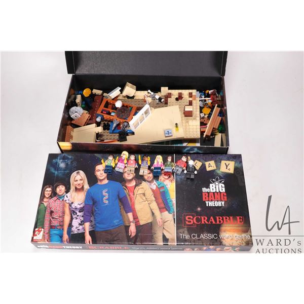 Lego- "The Big Bang Theory" pre-built kit. Includes Minifigures. Completeness not confirmed or guara