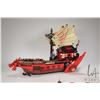 Image 4 : Lego- Ninjago "Destiny's Bounty" no. 9446 pre-built kit. Appears mostly completeness but missing som