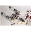 Image 2 : Lego- Star Wars "Republic Fighter Tank" no. 75182 and "Y-Wing Fighter" no. 75172. Pre-built kits. Co