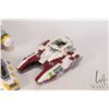 Image 3 : Lego- Star Wars "Republic Fighter Tank" no. 75182 and "Y-Wing Fighter" no. 75172. Pre-built kits. Co