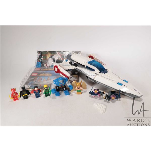 Lego- DC Comics Super Heroes " Darkseid Invasion" no. 76028. Includes seven Minifigures and building