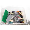 Image 2 : Lego- Marvel Super Heroes and The Lego Movie kits and building bricks, possibly no. 76005 etc. Compl