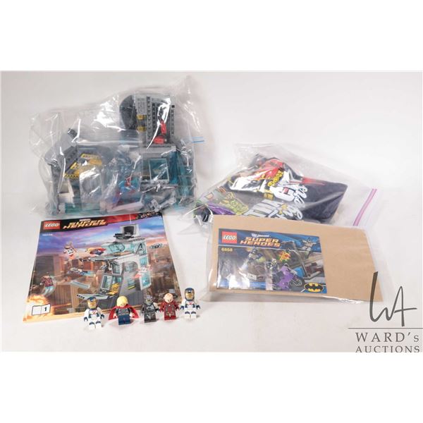 Two new with tags child's medium sized Marvel Super Heroes t-shirts, "Attack on Avengers Tower" no. 