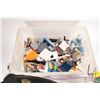 Image 2 : Box of Leg- Lego City building bricks and unidentified kits. Completeness not confirmed or guarantee
