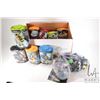 Image 1 : Nine Lego- Bionicles pre-built kits, a bag of Bionicles figures and parts. Completeness not confirme