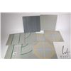 Image 1 : Nine 10" X 10" road base plates