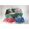Image 1 : Large selection of Lego building bricks separated into colours