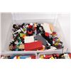 Image 2 : Three plastic containers of Lego building bricks