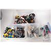 Image 1 : Three plastic containers of Lego building bricks