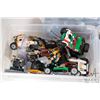 Image 3 : Two plastic containers of Lego building bricks and accessories