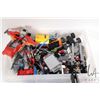 Image 2 : Two plastic containers of Lego building bricks