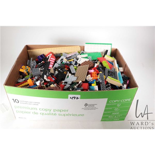 Large selection of Lego building bricks and accessories