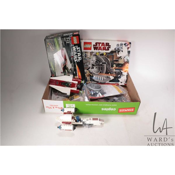 Lego- Star Wars " "Freeco Speeder" no. 8085, no box or building guide, "A-Wing fighter" no. 6207 wit